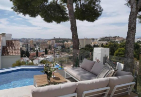 Modern townhouse with stunning view